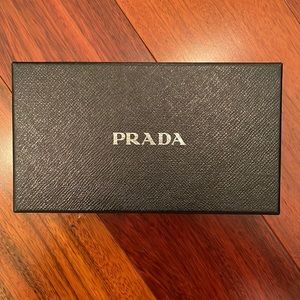 Prada wallet box 8.5” x 5” x 2”